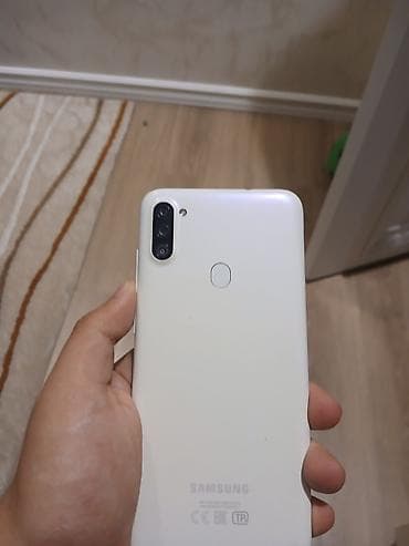 Samsung Galaxy A11, 32 GB, rəng - Ağ, Barmaq izi lalafo.az -da Samsung Galaxy A11, 32 GB, rəng - Ağ, Barmaq izi