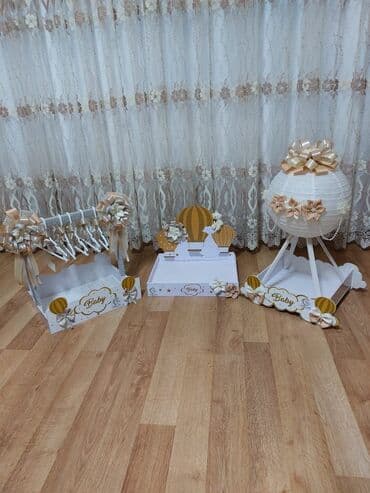 Yeni doğulmuş körpə şənlikləri üçün tematik dekor və aksesuar dəsti - lalafo.az -da Yeni doğulmuş körpə şənlikləri üçün tematik dekor və aksesuar dəsti -