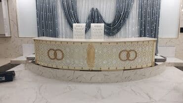 Şadlıq sarayları üçün ' Sifarişlə Gəlin və Bəy üçün düzəldilən Stol lalafo.az -da Şadlıq sarayları üçün ' Sifarişlə Gəlin və Bəy üçün düzəldilən Stol