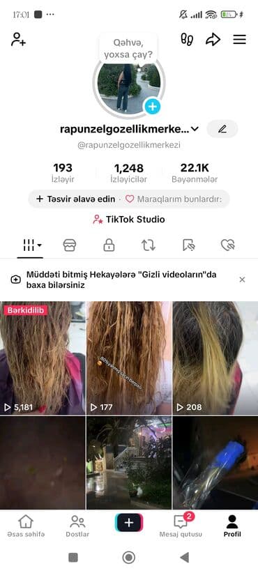 Qadın saç ustaları | Digər xidmət növü lalafo.az -da — 1 Qadın saç ustaları | Digər xidmət növü — 1