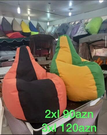 Пуфики: Новый, Пуфик-кресло, Ткань, Нет кредита, Бесплатная доставка в черте города at lalafo.az — 8 Пуфики: Новый, Пуфик-кресло, Ткань, Нет кредита, Бесплатная доставка в черте города — 8