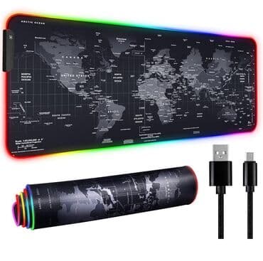 Mousepad Rgb Map (40*90*0.45m) En -30 Sm Uzunluq - 80 Sm Qalinliq - lalafo.az -da Mousepad Rgb Map (40*90*0.45m) En -30 Sm Uzunluq - 80 Sm Qalinliq -