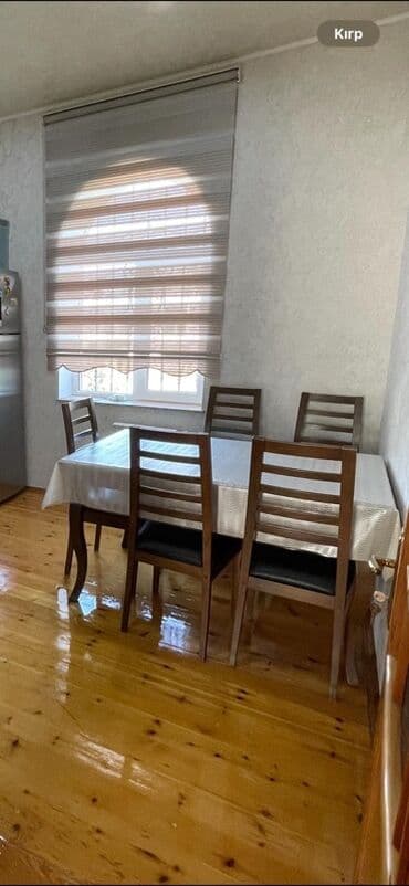 Mətbəx üçün, Açılmayan, Dördbucaq masa, 6 stul lalafo.az -da Mətbəx üçün, Açılmayan, Dördbucaq masa, 6 stul