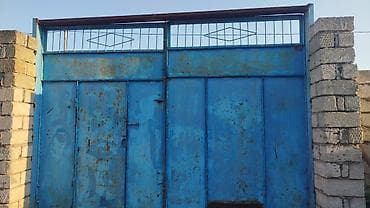 Metall darvaza – ikiqat açılan, mavi rəngli - Material: qalın metal lalafo.az -da Metall darvaza – ikiqat açılan, mavi rəngli - Material: qalın metal