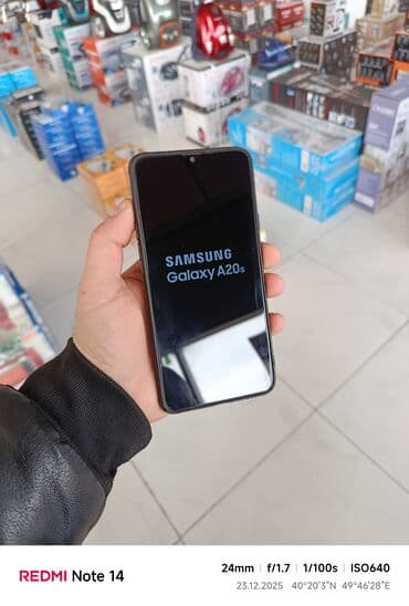 Samsung Galaxy A20s, rəng - Qara, Barmaq izi lalafo.az -da Samsung Galaxy A20s, rəng - Qara, Barmaq izi