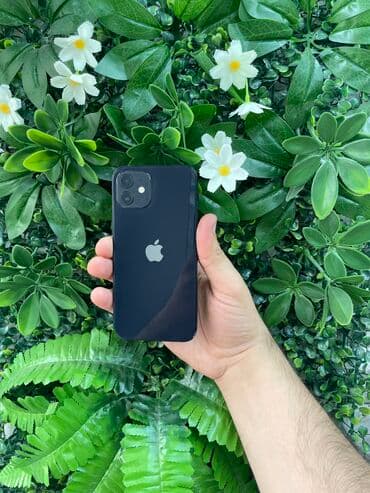 IPhone 12, 128 GB, Midnight, Zəmanət, Simsiz şarj, Face ID lalafo.az -da IPhone 12, 128 GB, Midnight, Zəmanət, Simsiz şarj, Face ID