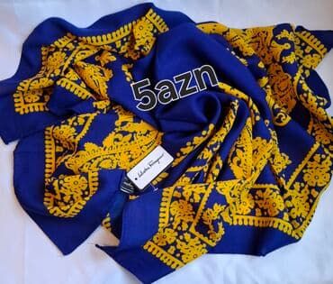 Məhsul: Naxışlı yaylıq/şərf - Rəng: Dərin lacivərt fon üzərində lalafo.az -da Məhsul: Naxışlı yaylıq/şərf - Rəng: Dərin lacivərt fon üzərində