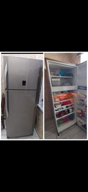 İşlənmiş 2 qapılı Sharp Soyuducu Satılır, rəng - Gümüşü, Dolab içi lalafo.az -da İşlənmiş 2 qapılı Sharp Soyuducu Satılır, rəng - Gümüşü, Dolab içi