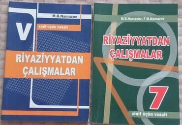 Məhsul: Namazov “Riyaziyyatdan Çalışmalar” kitabları, Hər biri 2 lalafo.az -da Məhsul: Namazov “Riyaziyyatdan Çalışmalar” kitabları, Hər biri 2