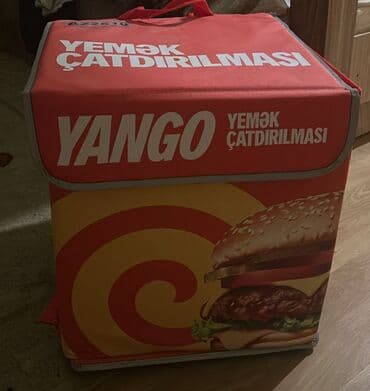 Аппараты для сахарной ваты: Yango Yemək Çatdırılması üçün termo çatdırılma çantası - Rəng at lalafo.az — 4 Аппараты для сахарной ваты: Yango Yemək Çatdırılması üçün termo çatdırılma çantası - Rəng — 4