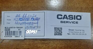 Новый, Наручные часы, Casio, цвет - Черный at lalafo.az — 6 Новый, Наручные часы, Casio, цвет - Черный — 6