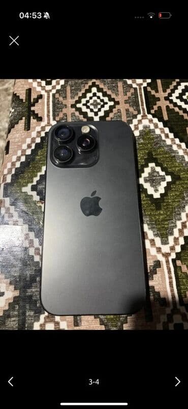 IPhone 16 Pro, 128 GB, Qara lalafo.az -da IPhone 16 Pro, 128 GB, Qara