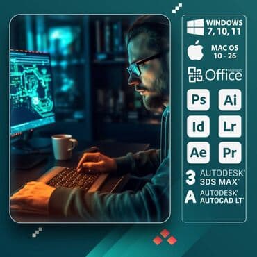 Kompüterlərə Windows, Mac OS əməliyyat sistemlərinin yazılması, driver lalafo.az -da Kompüterlərə Windows, Mac OS əməliyyat sistemlərinin yazılması, driver