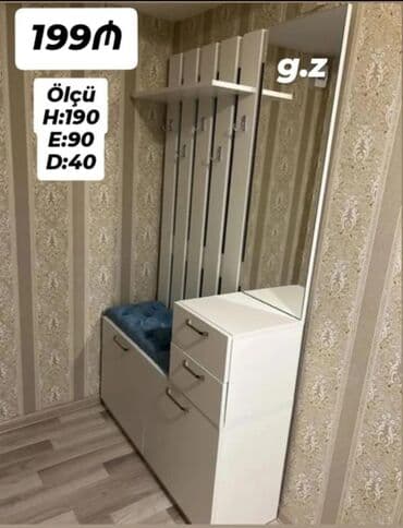 Yeni, Açılan, Düz dolab, Dəhliz dolabı lalafo.az -da Yeni, Açılan, Düz dolab, Dəhliz dolabı