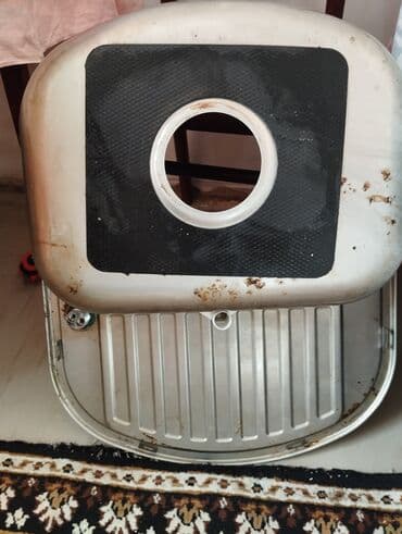 Duş şlanqları: İşlənmiş Mətbəx çanağı, Paslanmaz polad lalafo.az -da — 2 Duş şlanqları: İşlənmiş Mətbəx çanağı, Paslanmaz polad — 2