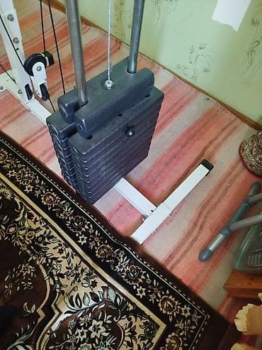 Çoxfunksiyalı ev trenajoru – çəkilər blok sistemi ilə çox gözəl bir lalafo.az -da Çoxfunksiyalı ev trenajoru – çəkilər blok sistemi ilə çox gözəl bir