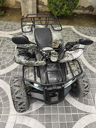Kvadrosikl – kamuflyaj rəngli gövdə, iri protektorlu off-road təkərlər lalafo.az -da Kvadrosikl – kamuflyaj rəngli gövdə, iri protektorlu off-road təkərlər