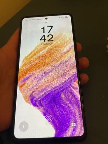 Samsung Galaxy A53 5G, rəng - Qara, Barmaq izi lalafo.az -da Samsung Galaxy A53 5G, rəng - Qara, Barmaq izi