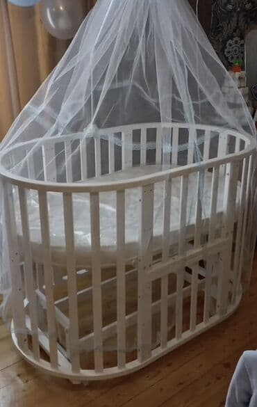 Oğlan və qız üçün, Yumru, Beşik, Dəstsiz, Matras ilə, Yellənmə mexanizm ilə lalafo.az -da Oğlan və qız üçün, Yumru, Beşik, Dəstsiz, Matras ilə, Yellənmə mexanizm ilə