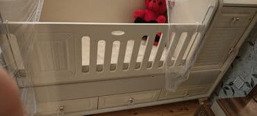 Oğlan və qız üçün, İşlənmiş, Dördbucaq, Beşik, Matras ilə, Yellənmə mexanizmsiz lalafo.az -da Oğlan və qız üçün, İşlənmiş, Dördbucaq, Beşik, Matras ilə, Yellənmə mexanizmsiz