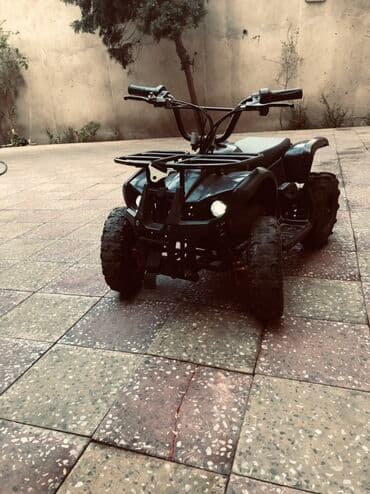 Uşaq/yeniyetmə üçün elektrikli ATV kvadrosikl – qara rəng lalafo.az -da Uşaq/yeniyetmə üçün elektrikli ATV kvadrosikl – qara rəng
