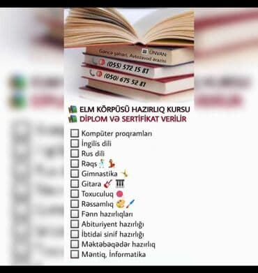 Репетитор, Информатика, Подготовка абитуриентов at lalafo.az — 5 Репетитор, Информатика, Подготовка абитуриентов — 5