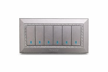 Aulmo 6 açarlı elektrik açarı paneli - 6 ayrı-ayrı açar: bir paneldən lalafo.az -da Aulmo 6 açarlı elektrik açarı paneli - 6 ayrı-ayrı açar: bir paneldən