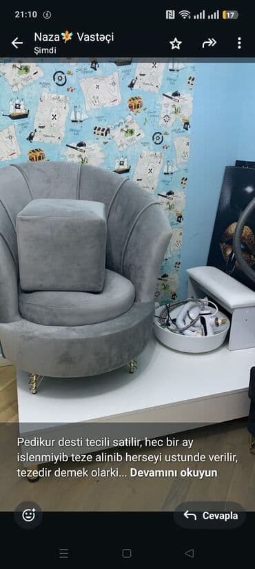 Pedikur desti tecili satilir, hec bir ay islenmiyib teze alinib lalafo.az -da Pedikur desti tecili satilir, hec bir ay islenmiyib teze alinib