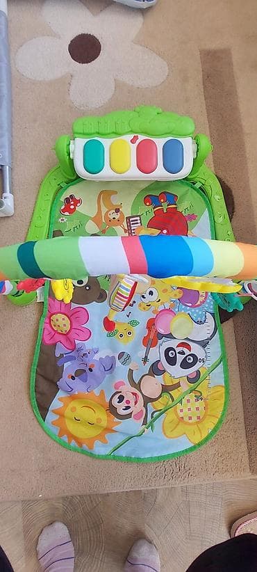 Rəngli musiqili uşaq oyun xalçası və inkişaf mərkəzi - Yumşaq xalça lalafo.az -da Rəngli musiqili uşaq oyun xalçası və inkişaf mərkəzi - Yumşaq xalça