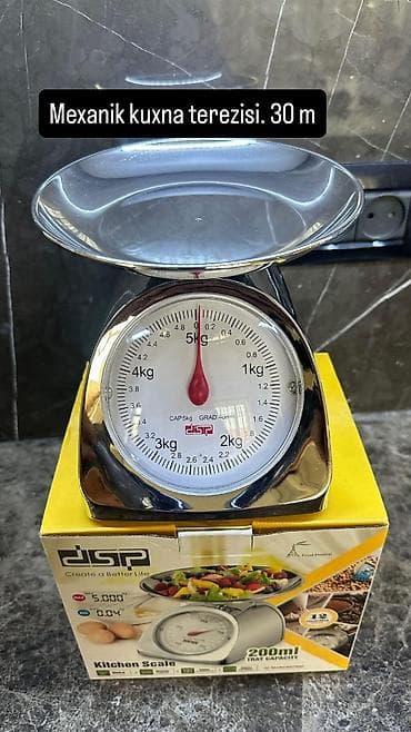 Mexanik mətbəx tərəzisi – DSP Kitchen Scale - Maksimum ölçü gücü: 5 lalafo.az -da Mexanik mətbəx tərəzisi – DSP Kitchen Scale - Maksimum ölçü gücü: 5
