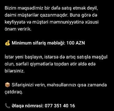 🌟 Ətir Satışı ilə Məşğul Olanlar və Yeni Biznesə Başlayanlar üçün Əla lalafo.az -da 🌟 Ətir Satışı ilə Məşğul Olanlar və Yeni Biznesə Başlayanlar üçün Əla