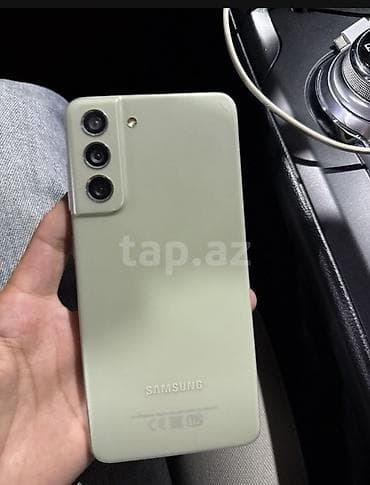 Samsung Galaxy S21 FE, 128 GB, rəng - Yaşıl, Barmaq izi lalafo.az -da Samsung Galaxy S21 FE, 128 GB, rəng - Yaşıl, Barmaq izi