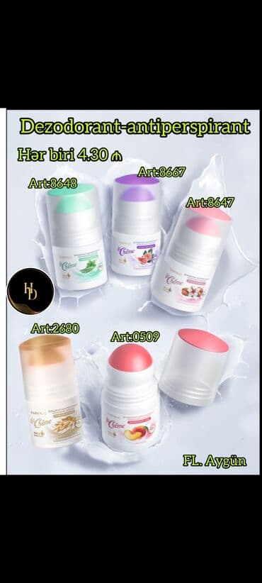 Etibarlı qoruma - yumşaq dəri! Dezodorant-antiperspirant "Ətirli lalafo.az -da Etibarlı qoruma - yumşaq dəri! Dezodorant-antiperspirant "Ətirli