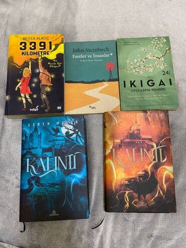 3391 kilometre -10 manat Fareler ve insanlar -7 manat Ikigai -9 lalafo.az -da 3391 kilometre -10 manat Fareler ve insanlar -7 manat Ikigai -9
