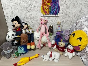 Мягкие игрушки Мишки Miniso Состояние игрушек разное Коричневый 20 lalafo.az -da Мягкие игрушки Мишки Miniso Состояние игрушек разное Коричневый 20