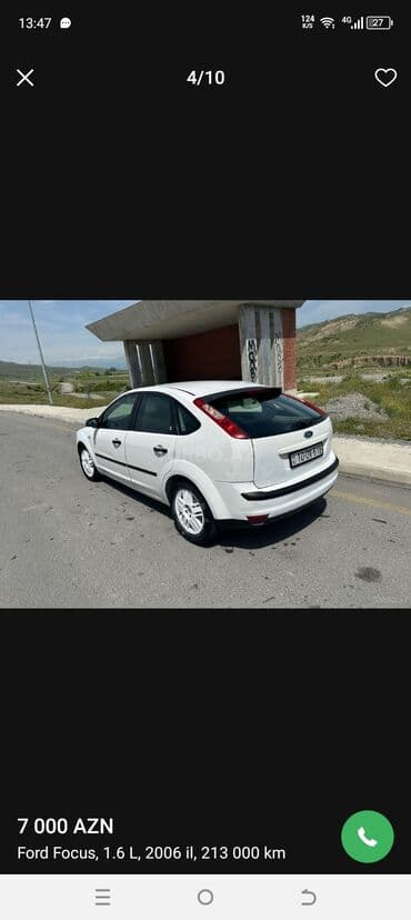 Ford Focus: 1.6 l | 2006 il 213000 km Hetçbek lalafo.az -da Ford Focus: 1.6 l | 2006 il 213000 km Hetçbek