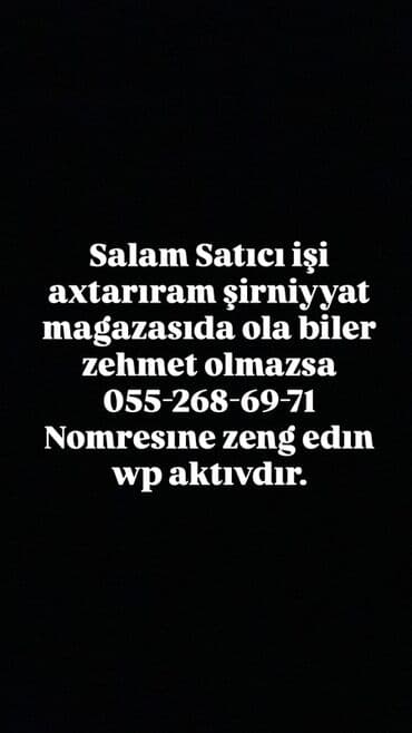 Is axtarıram lalafo.az -da Is axtarıram
