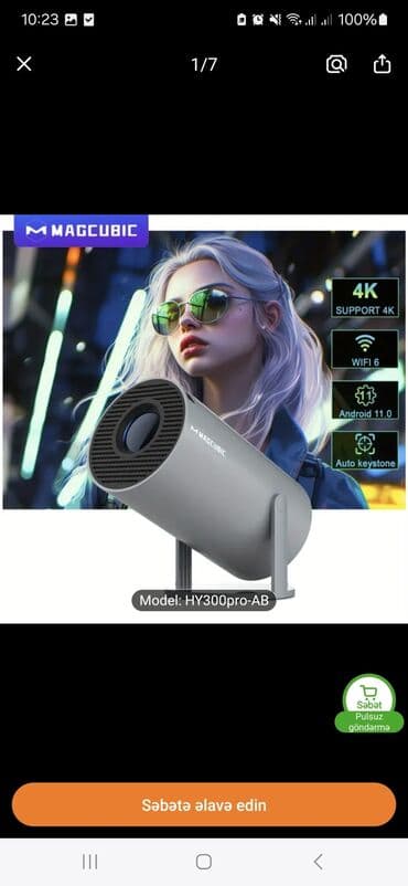 Yeni Portativ Proyektor Magcubic, Pulsuz çatdırılma, Ödənişli çatdırılma, Rayonlara çatdırılma lalafo.az -da Yeni Portativ Proyektor Magcubic, Pulsuz çatdırılma, Ödənişli çatdırılma, Rayonlara çatdırılma