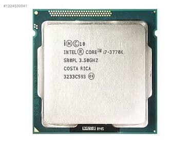 Intel Core i7-3770K prosessor - Model: Intel Core i7-3770K (Ivy lalafo.az -da Intel Core i7-3770K prosessor - Model: Intel Core i7-3770K (Ivy