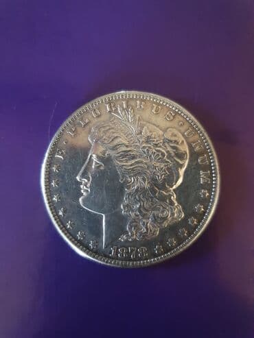 Məhsul: ABŞ Morgan gümüş dollar sikkəsi Təsvir: - Nümunə ili: 1878 lalafo.az -da Məhsul: ABŞ Morgan gümüş dollar sikkəsi Təsvir: - Nümunə ili: 1878
