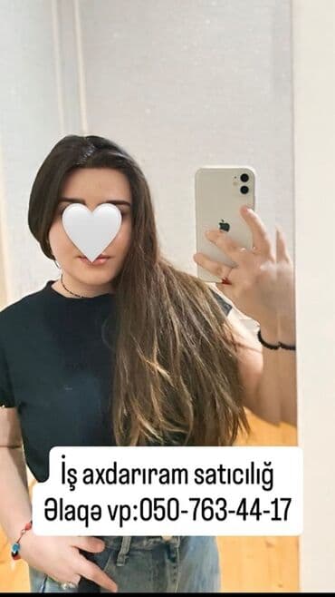 Satış sahəsində iş axtaran xanımın xidmət təklifi - Satıcı kimi lalafo.az -da Satış sahəsində iş axtaran xanımın xidmət təklifi - Satıcı kimi