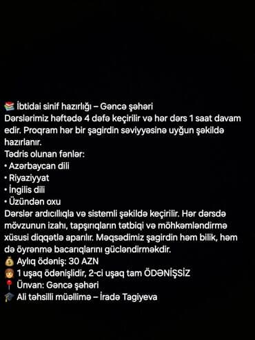 Məktəbəqədər və ibtidai sinif hazırlığı, Azərbaycan dili, Qrup lalafo.az -da Məktəbəqədər və ibtidai sinif hazırlığı, Azərbaycan dili, Qrup