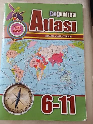 Məhsul: Coğrafiya Atlasi (Yeni nəşr) - Siniflər: 6–11 - Dil lalafo.az -da Məhsul: Coğrafiya Atlasi (Yeni nəşr) - Siniflər: 6–11 - Dil