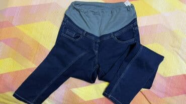 Hamilə qadınlar üçün cins şalvar 42/44 razmer təxminən 100 manata lalafo.az -da Hamilə qadınlar üçün cins şalvar 42/44 razmer təxminən 100 manata