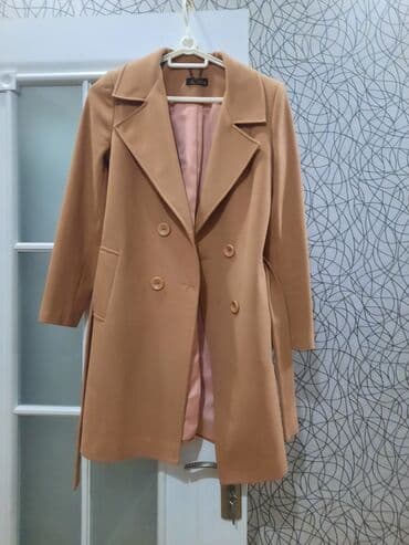 Бусы: Пальто, S, цвет - Бежевый at lalafo.az — 1 Бусы: Пальто, S, цвет - Бежевый — 1