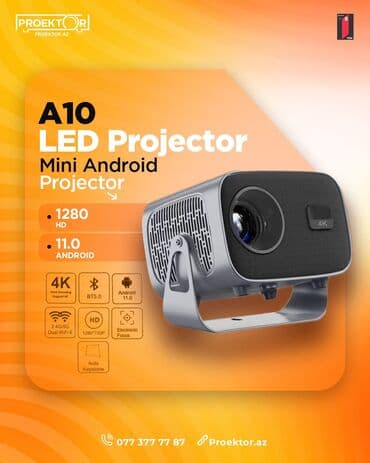 Бусы: Новый Портативный Проектор Платная доставка at lalafo.az — 1 Бусы: Новый Портативный Проектор Платная доставка — 1