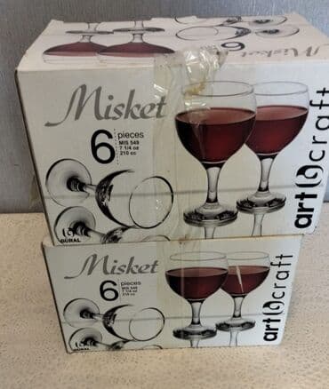 Rümkalar, Şüşə, 12 ədədli dəst lalafo.az -da Rümkalar, Şüşə, 12 ədədli dəst