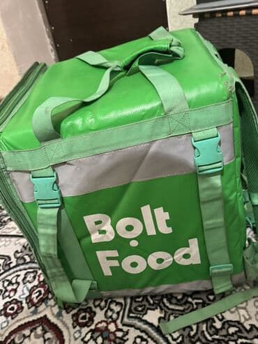 Bolt Food çatdırılma çantası — böyük həcimli, izotermik kuryer lalafo.az -da Bolt Food çatdırılma çantası — böyük həcimli, izotermik kuryer