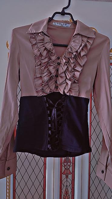 Qadın köynəyi – Dolce, ölçü: XL/42 - Üst hissə: toz-çəhrayı rəng at lalafo.az Qadın köynəyi – Dolce, ölçü: XL/42 - Üst hissə: toz-çəhrayı rəng