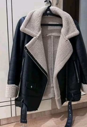 Qadın üçün süni dərili “aviator” üslubunda qış gödəkcə - Rəng: xarici lalafo.az -da Qadın üçün süni dərili “aviator” üslubunda qış gödəkcə - Rəng: xarici